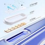 Coque MagSafe ESR Classic Hybrid HaloLock Kickstand pour iPhone 16 - Clear – Image 3
