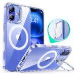 Coque MagSafe ESR Classic Hybrid HaloLock Kickstand pour iPhone 16 Plus - Clear