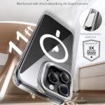 Coque MagSafe ESR Classic Hybrid HaloLock Kickstand pour iPhone 16 Pro - Clear – Image 2