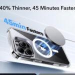 Coque MagSafe ESR Classic Hybrid HaloLock Kickstand pour iPhone 16 Pro - Clear – Image 5