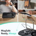 Coque MagSafe ESR Classic Hybrid HaloLock Kickstand pour iPhone 16 Pro - Frosted Black – Image 4