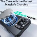 Coque MagSafe ESR Classic Hybrid HaloLock Kickstand pour iPhone 16 Pro - Frosted Black – Image 3