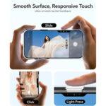 Coque MagSafe ESR Classic Hybrid HaloLock Kickstand pour iPhone 16 Pro Max - Clear Black – Image 3