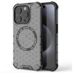 Coque Techsuit HoneyComb Shield MagSafe pour iPhone 15 Pro - Black