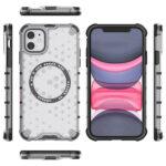 Coque Techsuit HoneyComb Shield MagSafe pour iPhone 11 - White – Image 5