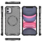 Coque Techsuit HoneyComb Shield MagSafe pour iPhone 11 - Black – Image 5
