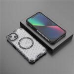 Coque Techsuit HoneyComb Shield MagSafe pour iPhone 14 - White – Image 6