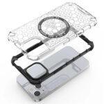 Coque Techsuit HoneyComb Shield MagSafe pour iPhone 14 - White – Image 4