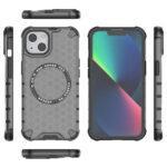 Coque Techsuit HoneyComb Shield MagSafe pour iPhone 14 - Black – Image 5