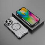 Coque Techsuit HoneyComb Shield MagSafe pour iPhone 16 Pro - White – Image 6