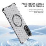 Coque Techsuit HoneyComb Shield MagSafe pour Samsung Galaxy S25 Edge - White – Image 3