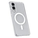 Coque Spigen Ultra Hybrid MagSafe pour Samsung Galaxy S25 Edge - Clear / White – Image 4