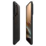 Coque Spigen Liquid Air pour Samsung Galaxy S25 Edge - Matte Black – Image 6