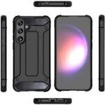 Coque Techsuit Hybrid Armor pour Samsung Galaxy S25 - Black – Image 4
