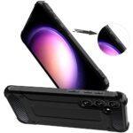 Coque Techsuit Hybrid Armor pour Samsung Galaxy S25 - Black – Image 5