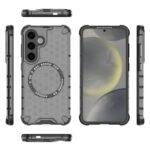 Coque Techsuit HoneyComb Shield MagSafe pour Samsung Galaxy S25 - Black – Image 4