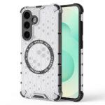 Coque Techsuit HoneyComb Shield MagSafe pour Samsung Galaxy S25 Plus - White