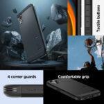 Coque Spigen Tough Armor pour Samsung Galaxy Xcover7 Pro - Black – Image 6