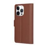 Étui portefeuille Techsuit Leather Folio pour iPhone 14 Pro - Brown – Image 5