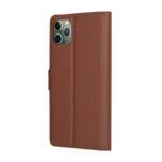 Étui portefeuille Techsuit Leather Folio pour iPhone 11 Pro Max - Brown – Image 5
