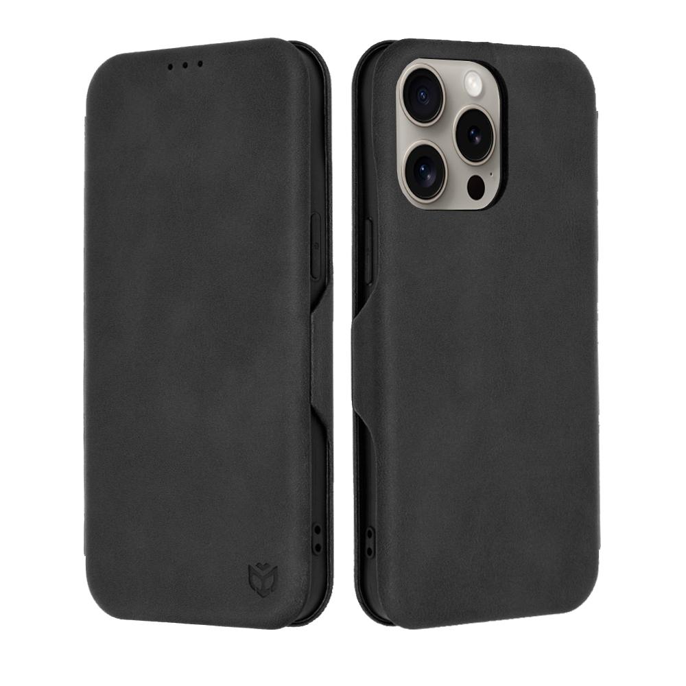 2239471 Étui portefeuille Techsuit Safe Wallet Plus pour iPhone 15 Pro Max - Black – Image 1