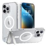 Coque Torras Pstand MagSafe pour iPhone 16 Pro - Clear