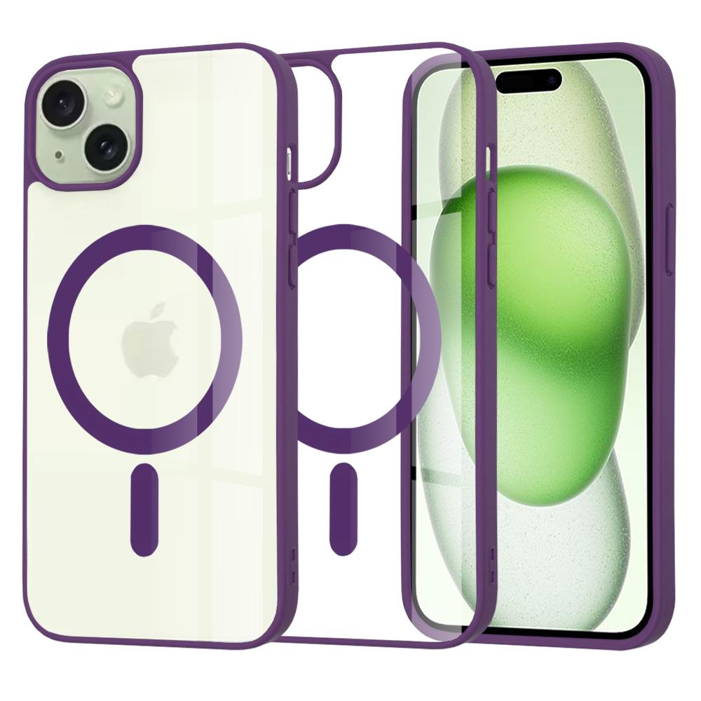 2267011 Coque Techsuit MagSafe Pro pour iPhone 15 Plus - Purple – Image 1