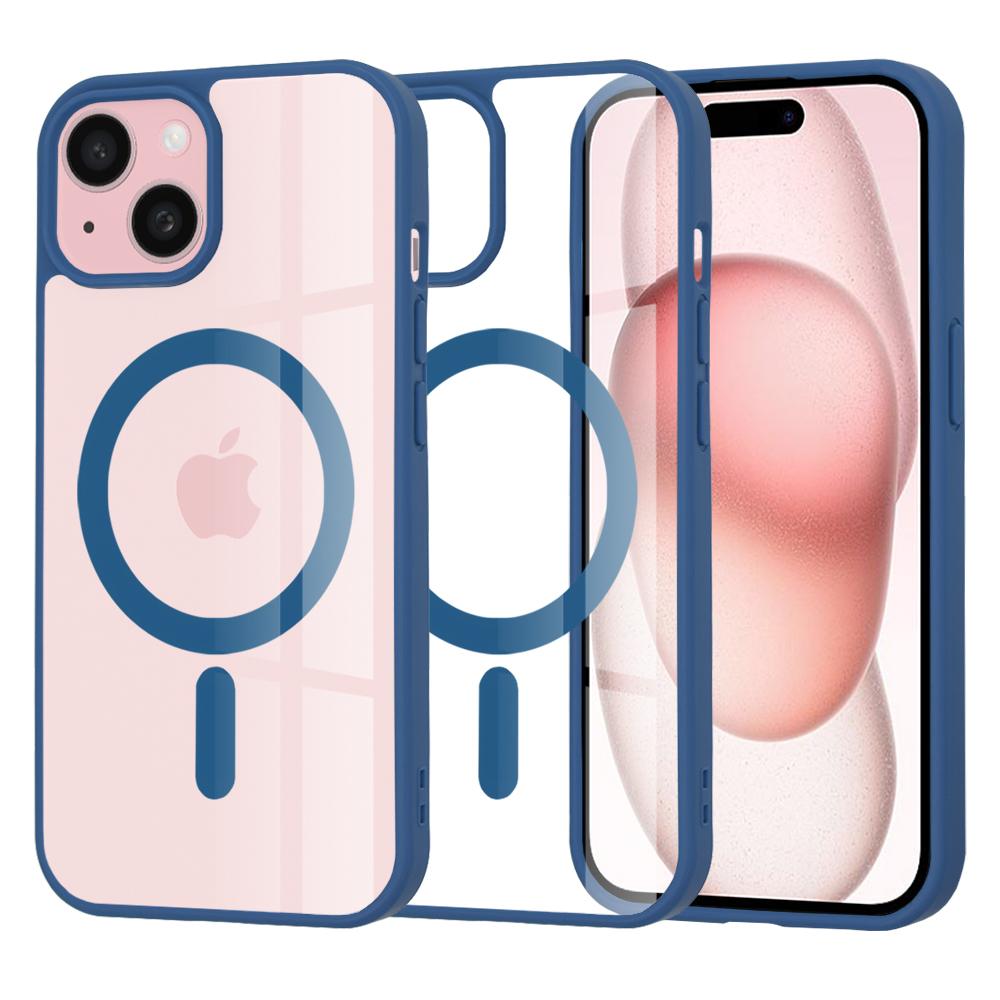 2267143 Coque Techsuit MagSafe Pro pour iPhone 15 - Blue – Image 1