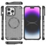 Coque Techsuit HoneyComb Shield MagSafe pour iPhone 14 Pro - Black – Image 4