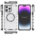 Coque Techsuit HoneyComb Shield MagSafe pour iPhone 14 Pro - White – Image 4