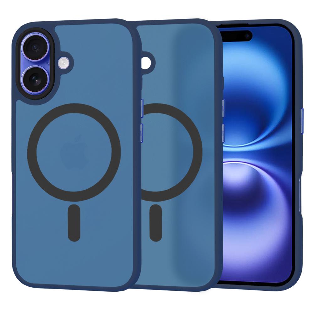 2291953 Coque Techsuit HaloFrost MagSafe Series pour iPhone 16 - Deep Blue – Image 1