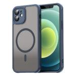 Coque Techsuit HaloFrost II MagSafe pour iPhone 12 - Navy Blue