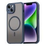 Coque Techsuit HaloFrost II MagSafe pour iPhone 13 - Navy Blue