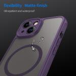 Coque Techsuit HaloFrost II MagSafe pour iPhone 13 - Purple – Image 5