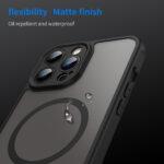 Coque Techsuit HaloFrost II MagSafe pour iPhone 13 Pro Max - Black – Image 5