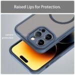 Coque Techsuit HaloFrost II MagSafe pour iPhone 14 Pro - Navy Blue – Image 4