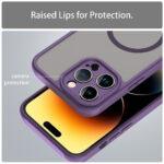 Coque Techsuit HaloFrost II MagSafe pour iPhone 14 Pro - Purple – Image 4