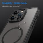 Coque Techsuit HaloFrost II MagSafe pour iPhone 14 Pro Max - Black – Image 6