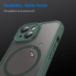 Coque Techsuit HaloFrost II MagSafe pour iPhone 15 - Green – Image 6