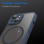 Coque Techsuit HaloFrost II MagSafe pour iPhone 15 - Navy Blue – Image 6