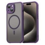 Coque Techsuit HaloFrost II MagSafe pour iPhone 15 - Purple