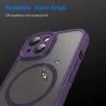 Coque Techsuit HaloFrost II MagSafe pour iPhone 15 Plus - Purple – Image 6