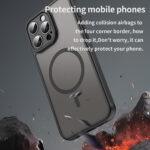 Coque Techsuit HaloFrost II MagSafe pour iPhone 15 Pro - Black – Image 5