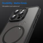 Coque Techsuit HaloFrost II MagSafe pour iPhone 15 Pro - Black – Image 6