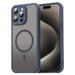 Coque Techsuit HaloFrost II MagSafe pour iPhone 15 Pro - Navy Blue