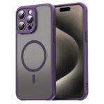 Coque Techsuit HaloFrost II MagSafe pour iPhone 15 Pro - Purple