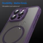 Coque Techsuit HaloFrost II MagSafe pour iPhone 15 Pro - Purple – Image 6