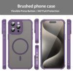 Coque Techsuit HaloFrost II MagSafe pour iPhone 15 Pro Max - Purple – Image 3