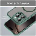 Coque Techsuit HaloFrost II MagSafe pour iPhone 16 Pro - Green – Image 5