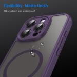 Coque Techsuit HaloFrost II MagSafe pour iPhone 16 Pro - Purple – Image 6